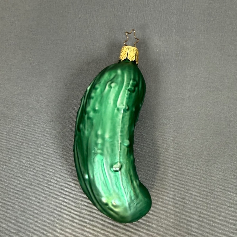 Pickle Ornament Christmas Tree‎ Holiday Decor Festive Green Novelty
